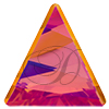 SWAROVSKI 4717 Delta Fancy Triangle Stone 15.5 mm Astral Pink